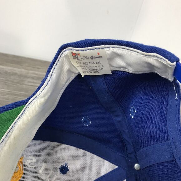 Vintage 90s St. Louis Blues The Game Snapback Hat Cap NHL Hockey - Picture 11 of 13